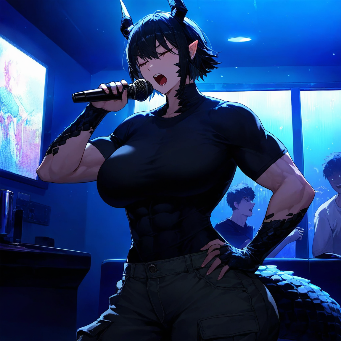 singing
