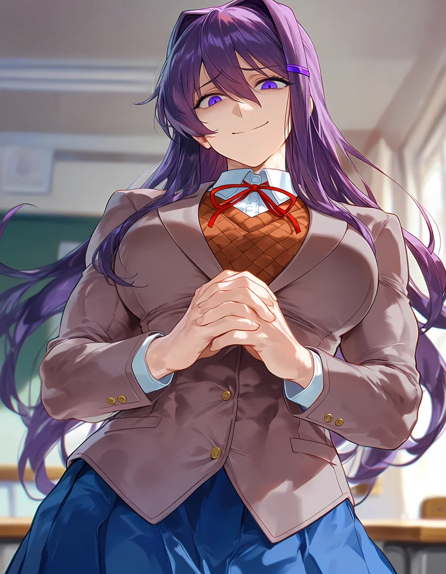 Buff Yuri in Uniform