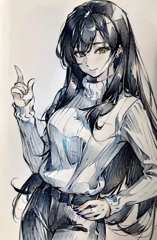Mom drawing
