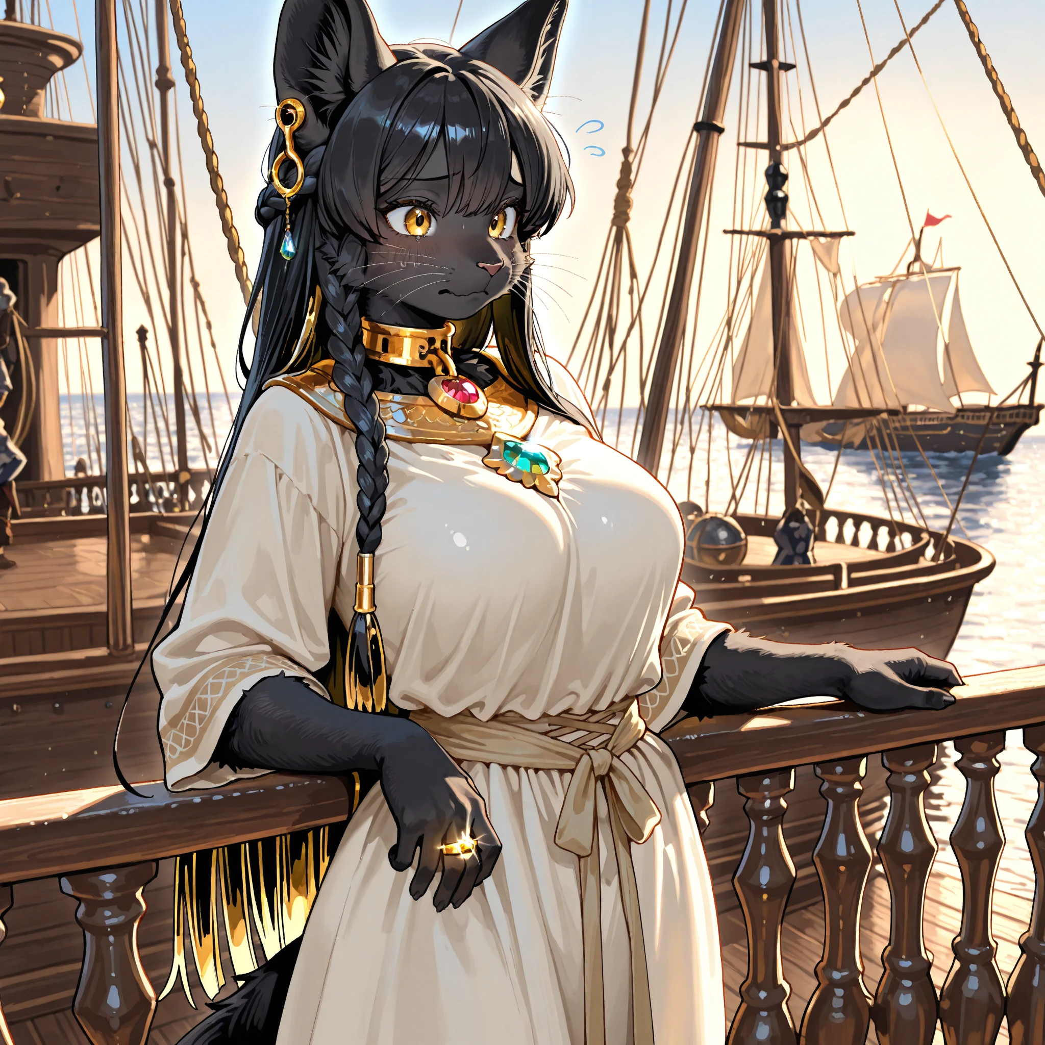 Suzy at sea