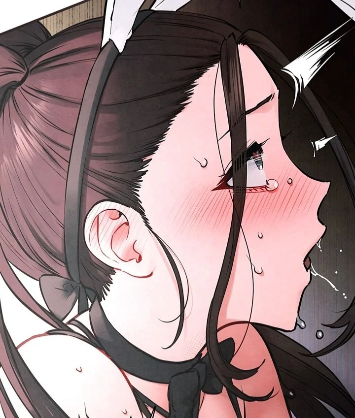 Han Yuri close shot ahegao, she moans and cums in her sexy bunny suit