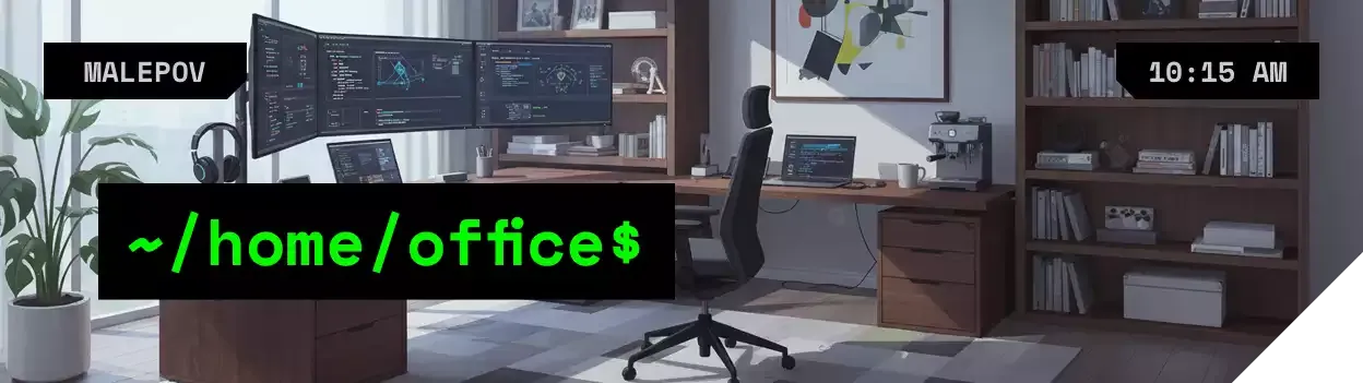 Location: {{user}}'s Home Office - Time: 10:15 AM