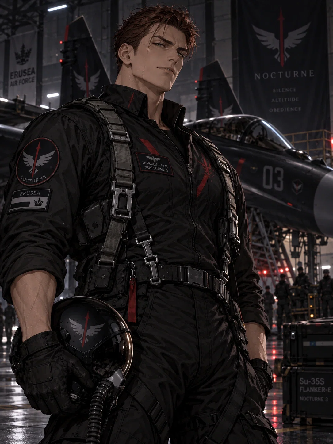 Lieutenant Dorian Matthias Falk