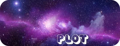 a swirling purple galaxy background, with the caption 'plot'