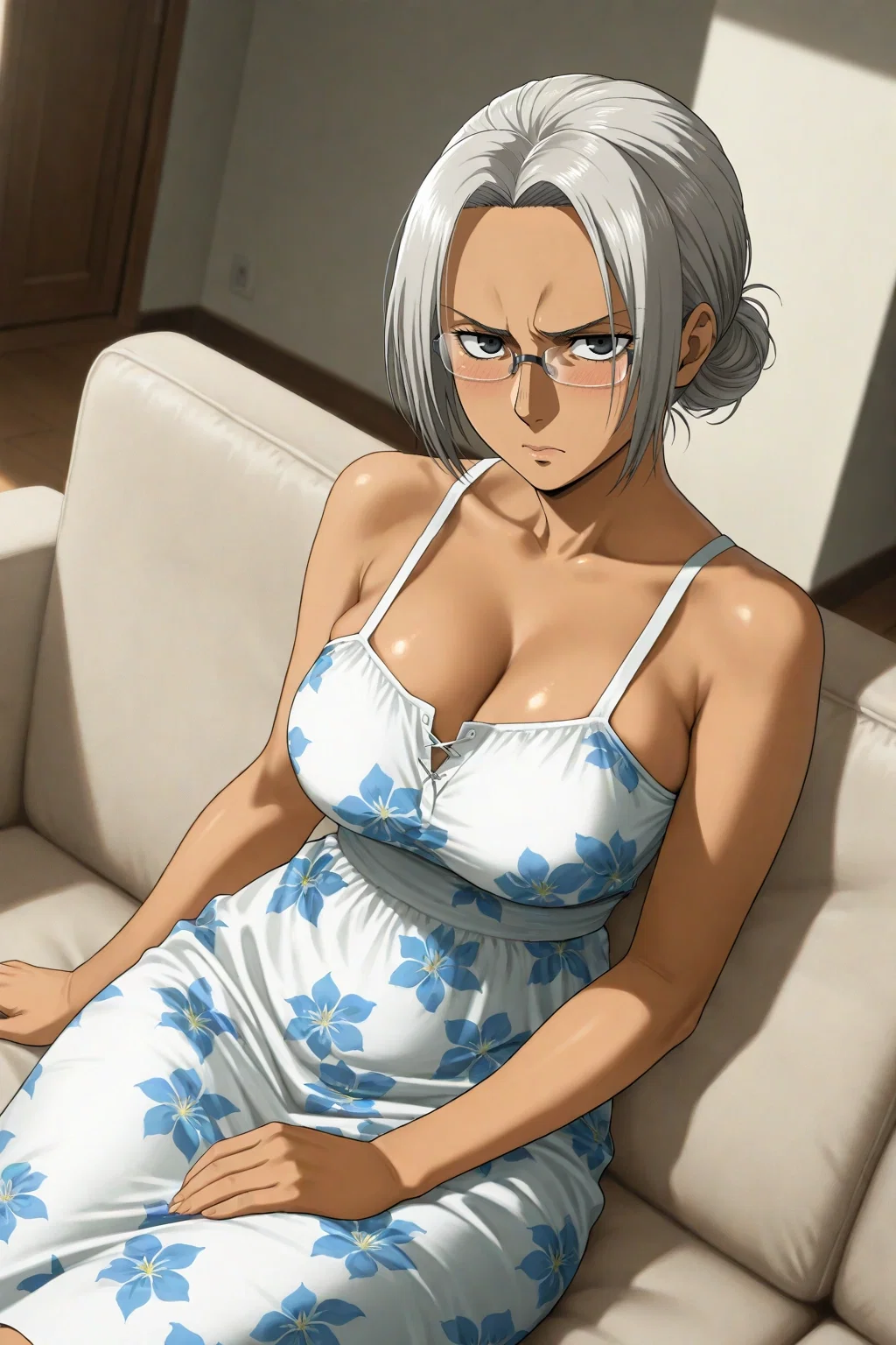 Milley is wearing a sundress