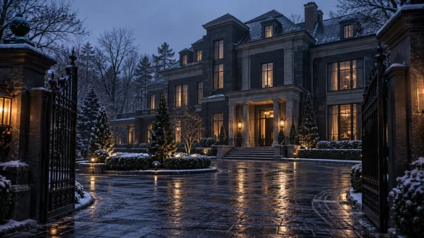 The Petrov mansion — empty location