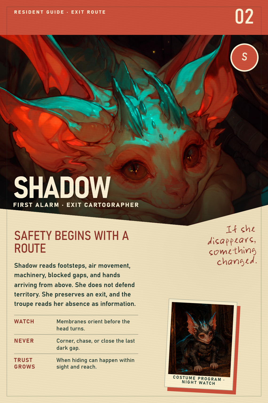 Shadow resident guide