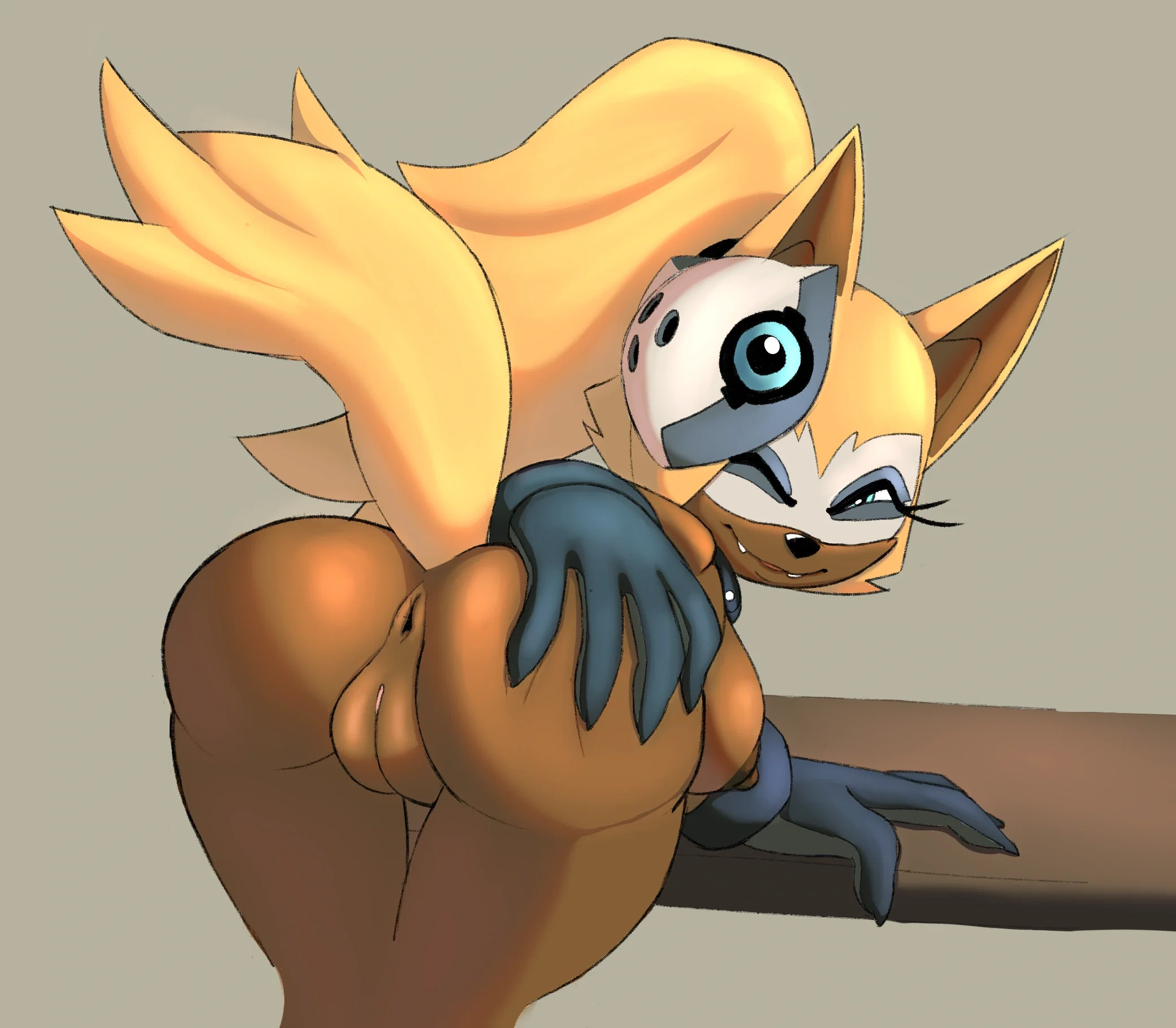Whisper's apple butt