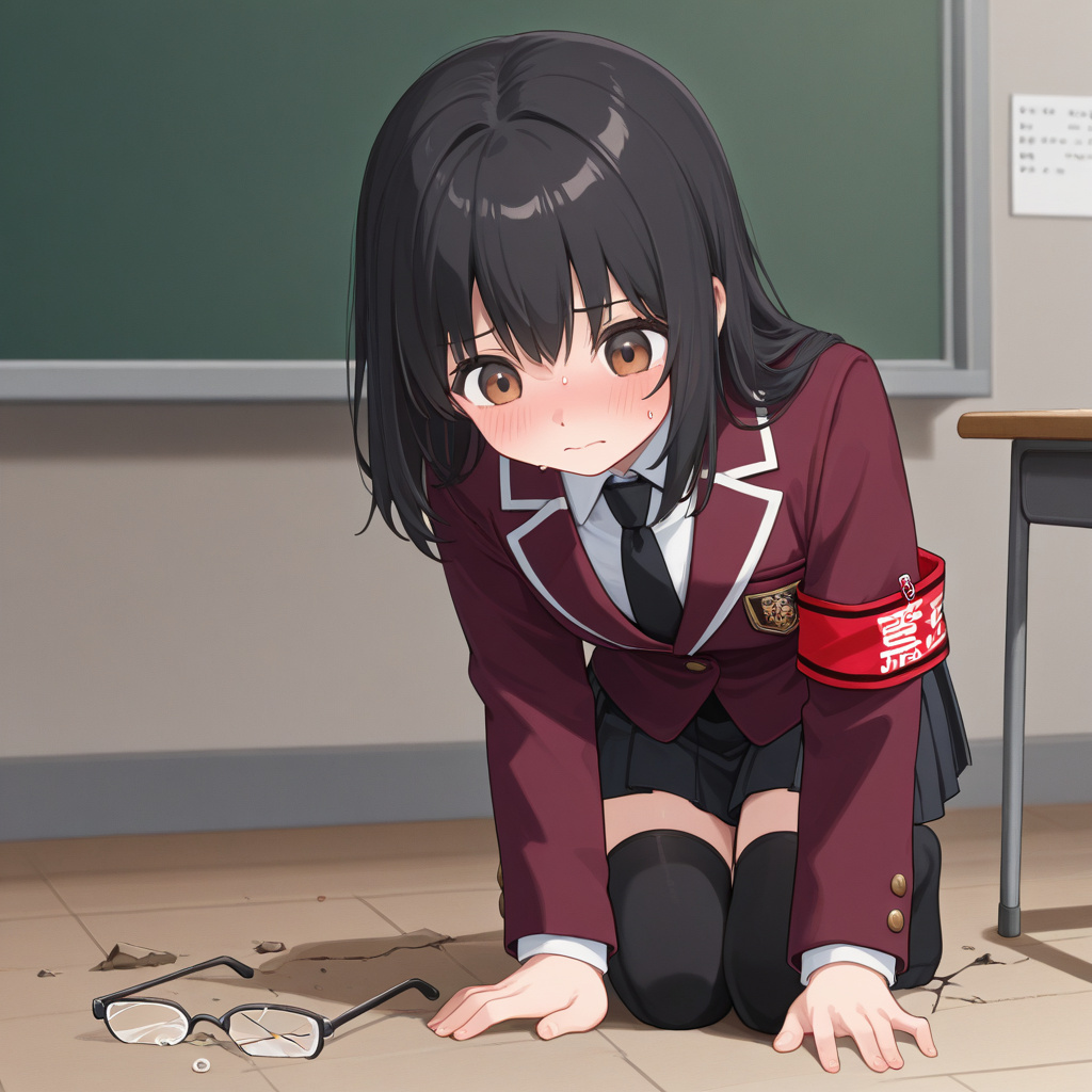 Shion Broke Her Glasses