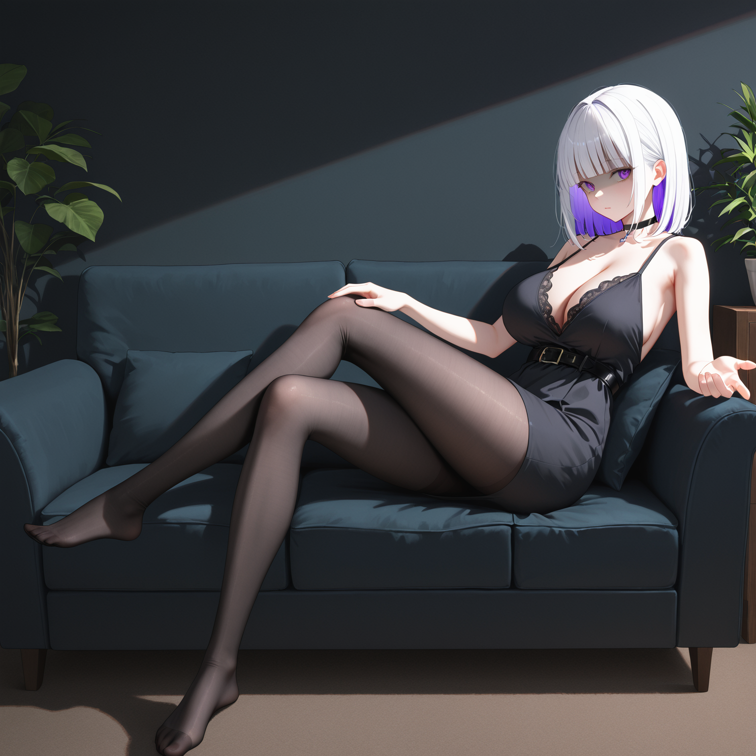 She is beckoning you.