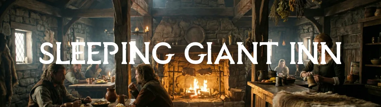 Skyrim, Riverwood - Sleeping Giant Inn / 4E 201 - 9:45 PM
