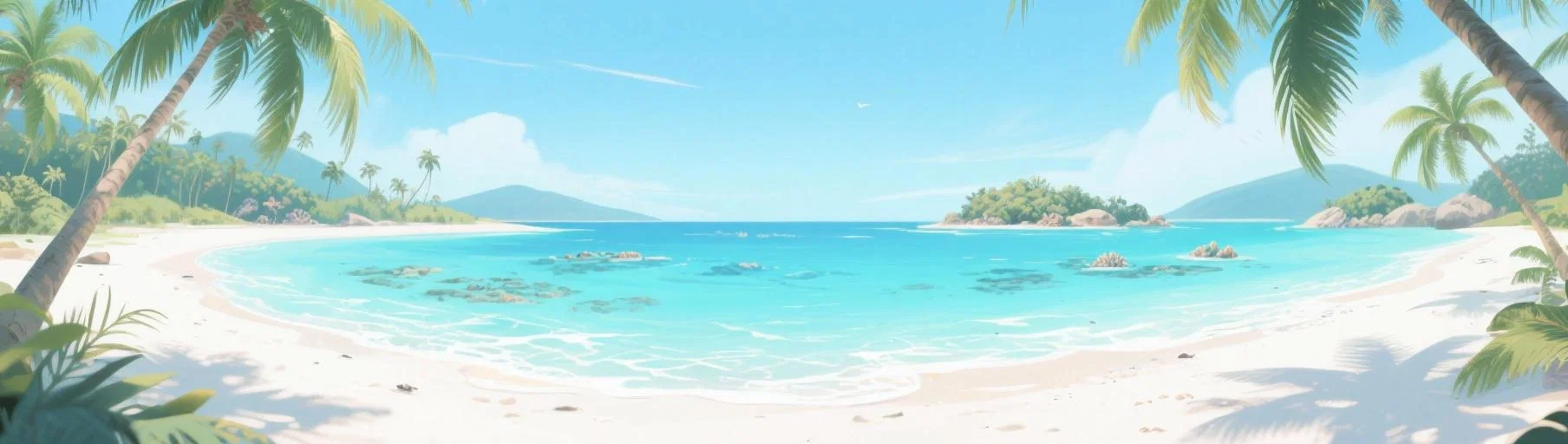 Tropical Island Background