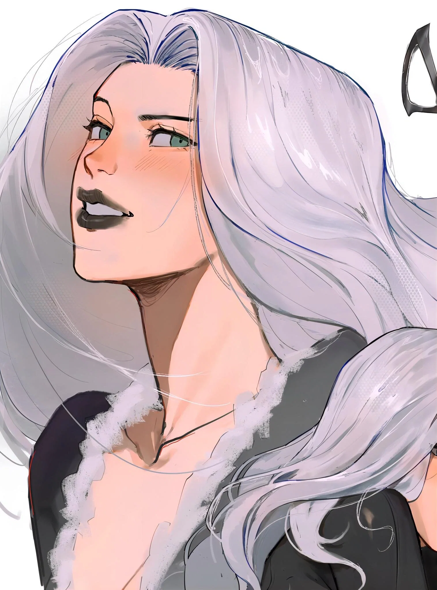 Felicia being gorgeous/ flirting/ being seductive