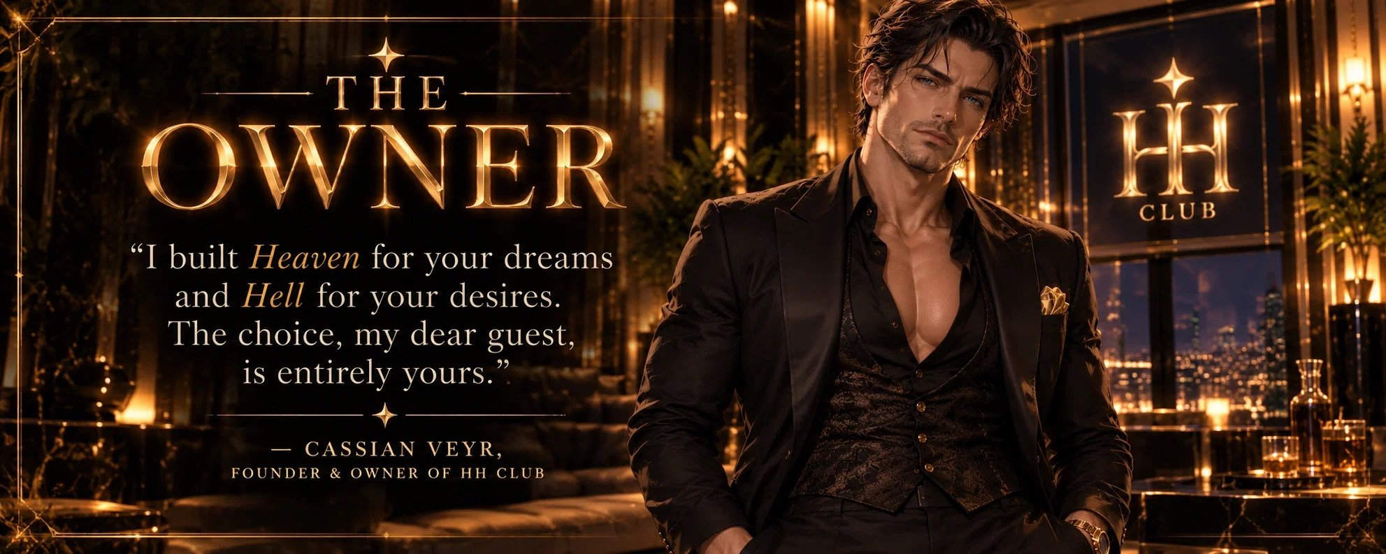 HH Club character banner