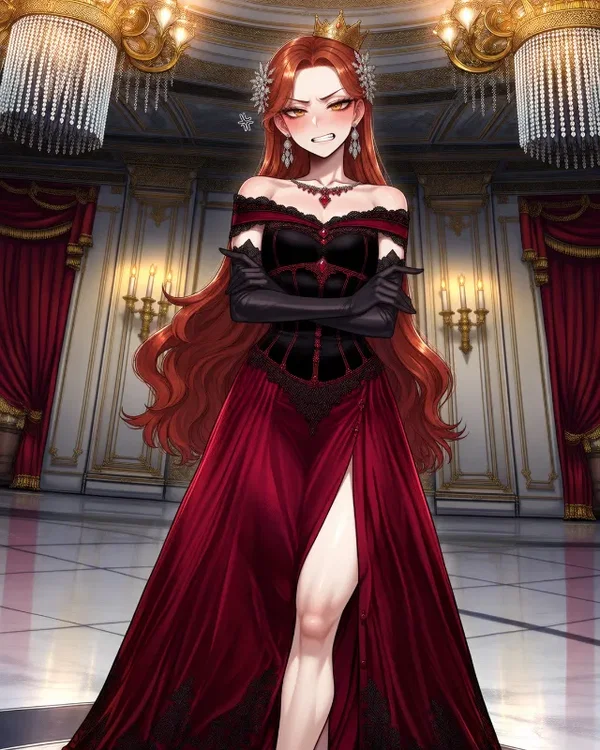 Priscilla jealous at the royal ball
