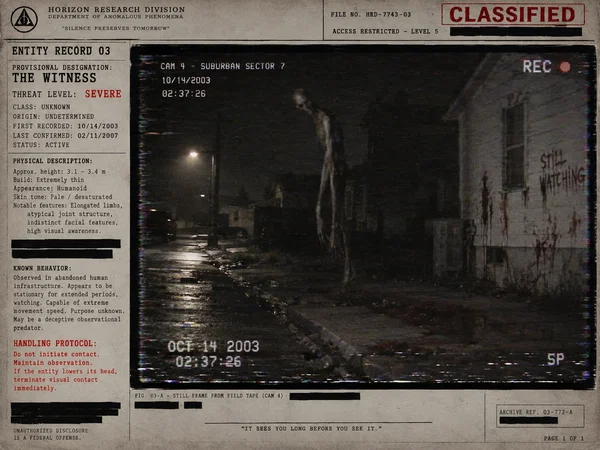 Recovered HRD entity record