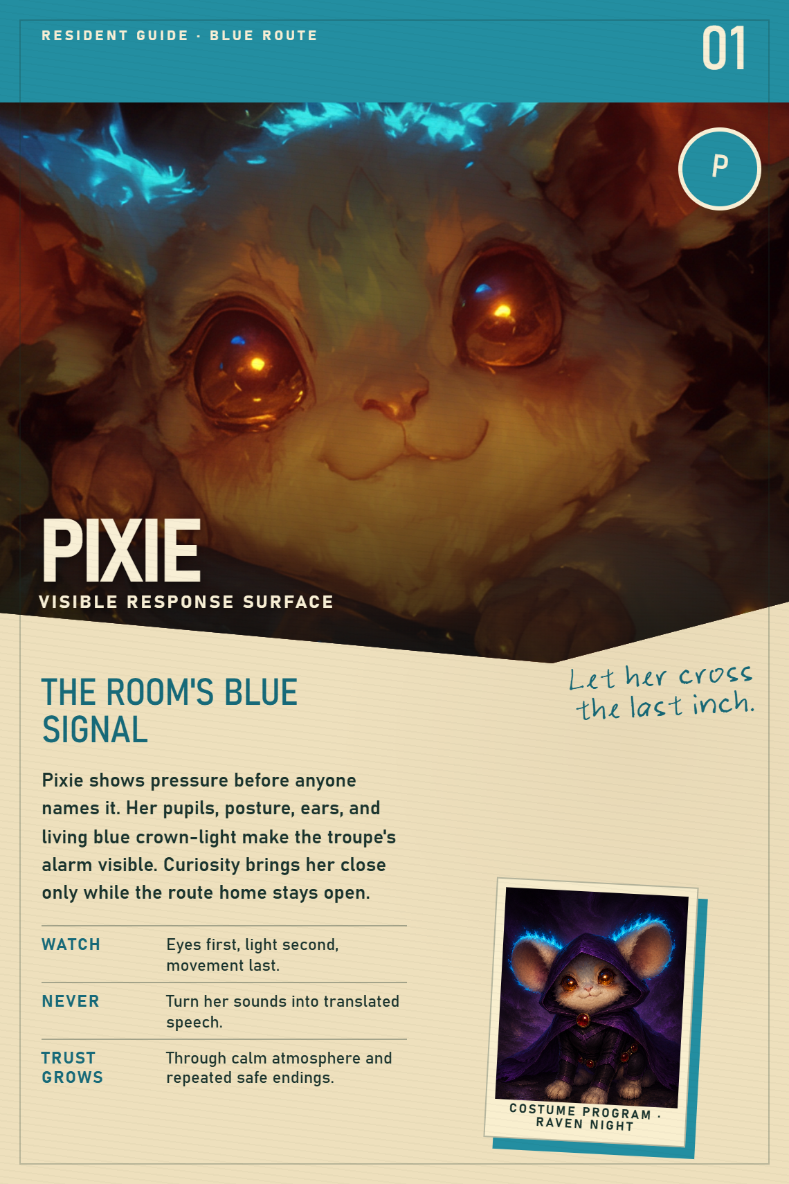 Pixie resident guide