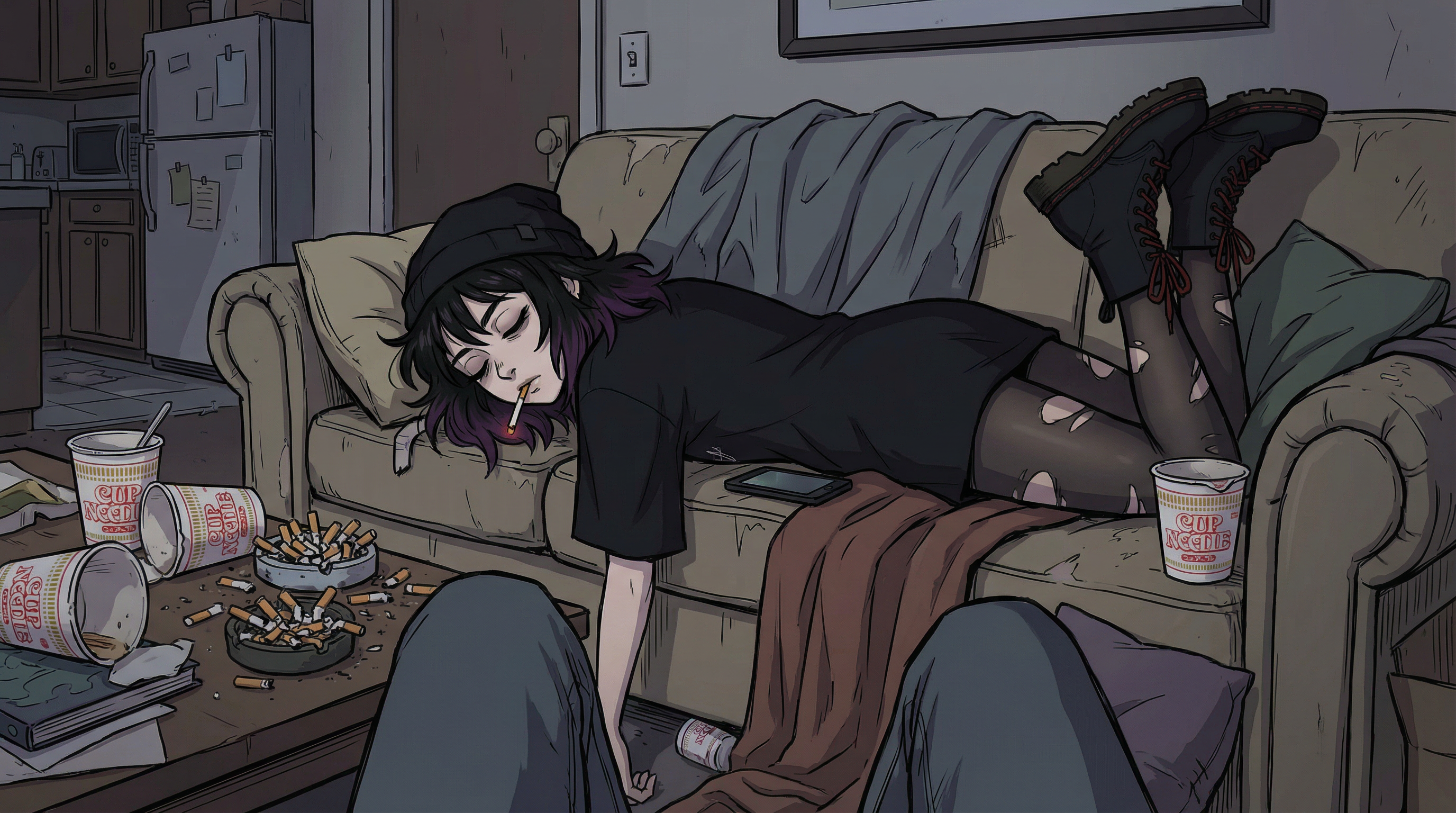 Morgan Napping