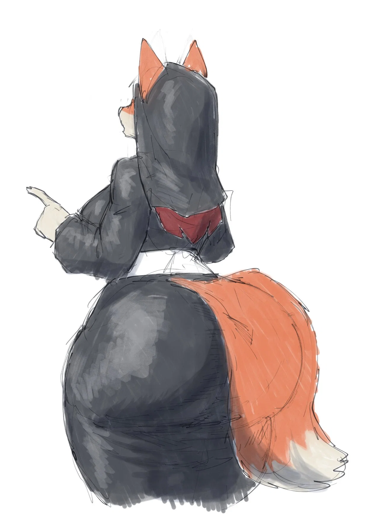 Edith standing by