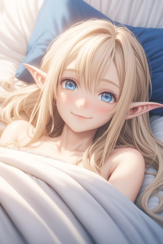 Anffr just looking at you with a smile