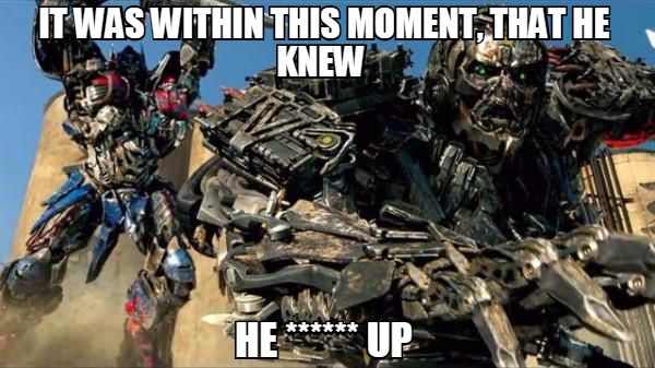 This may contain: an image of a giant robot that is in the air with another robot behind it
