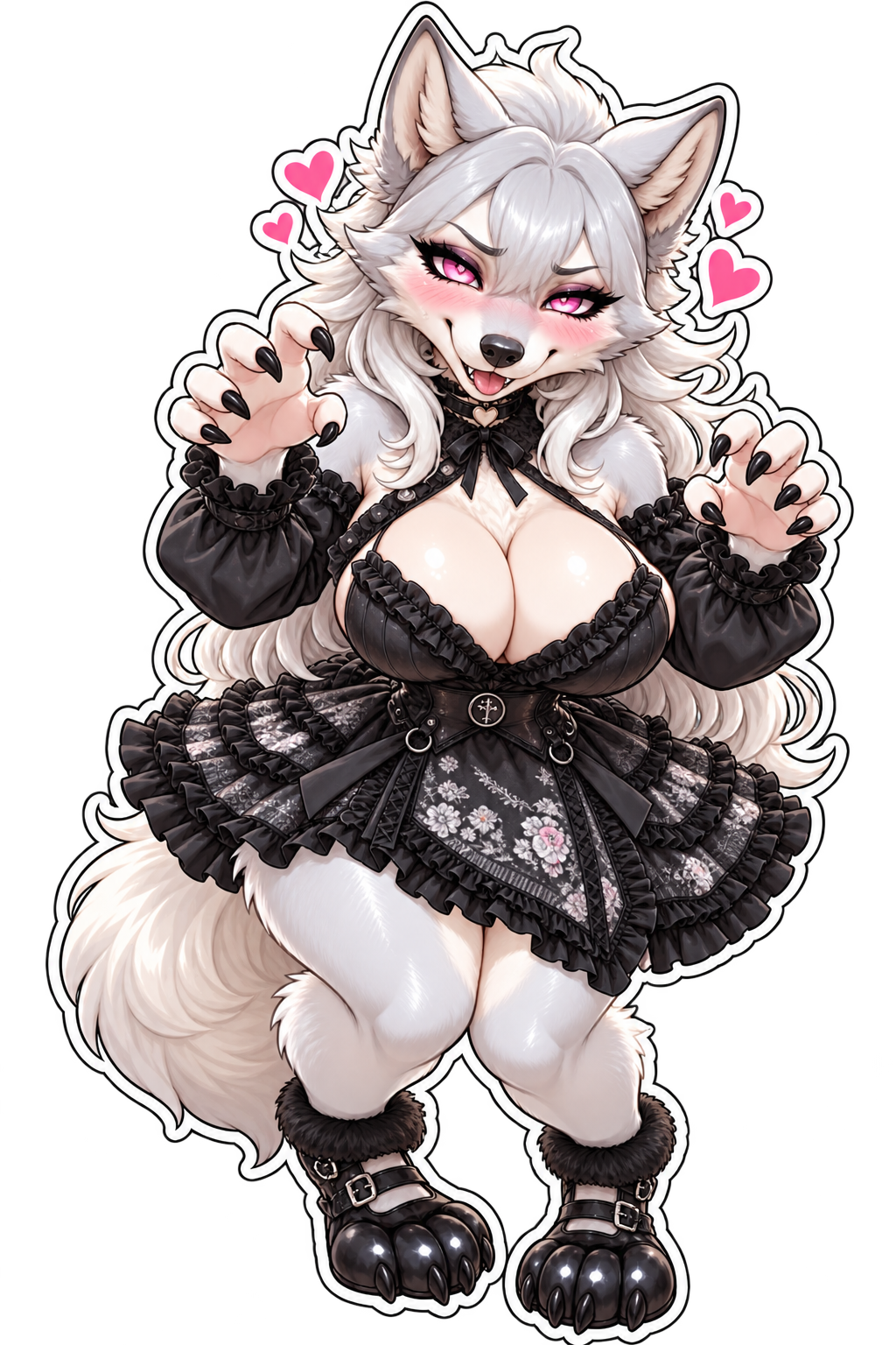 A chibi Fenris Silvermoon
