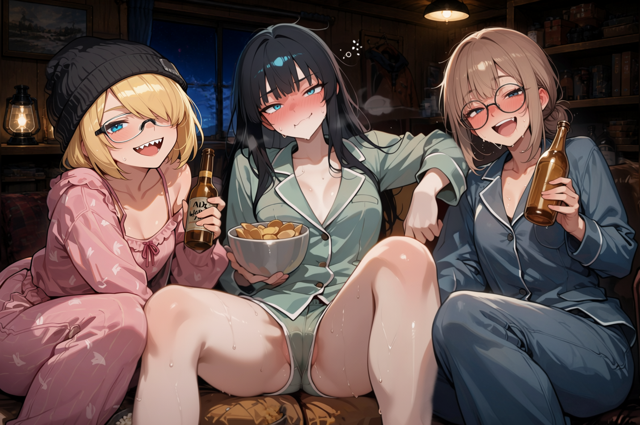 Zoey, Carmen, and Alma