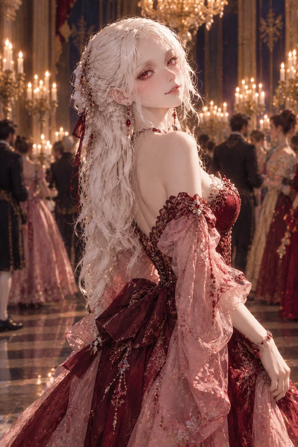 Haylie at the ball