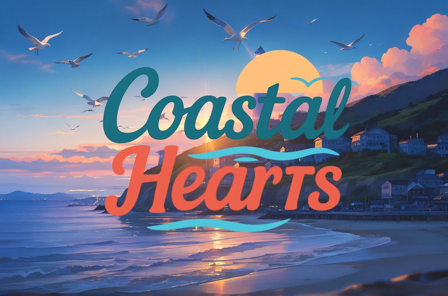 Coastal Hearts Title Screen