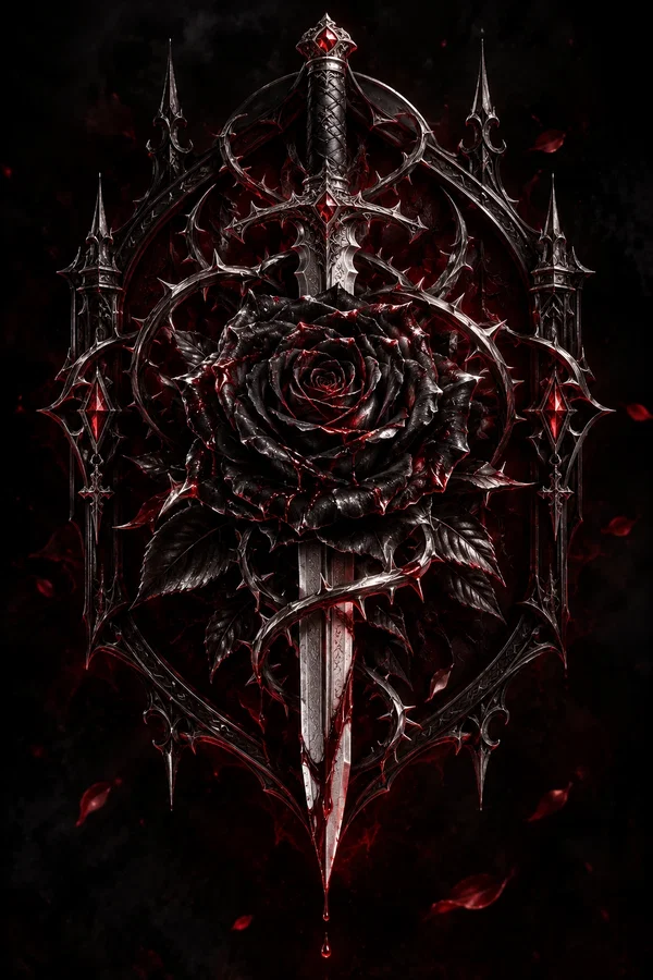 Nightshade Rose Crest