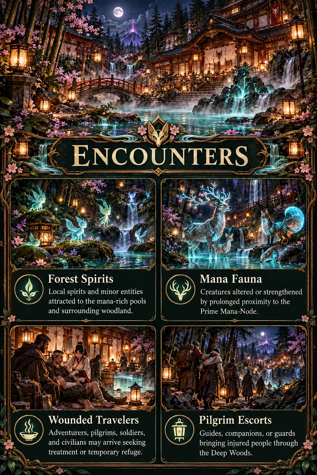 Threshold Springs encounters