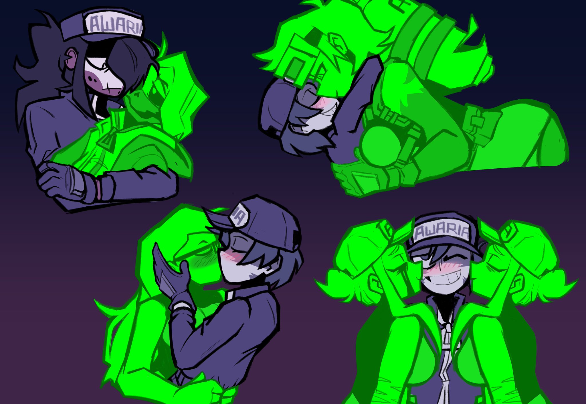 Being Affectionate (Kisses)