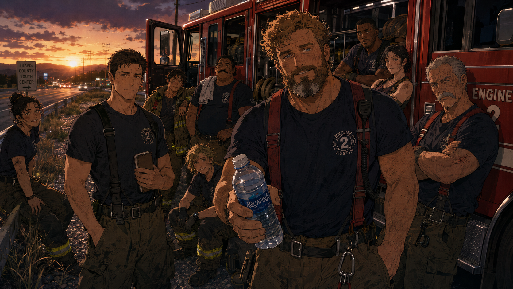 Walker Brad Clive Engine 2's Crew