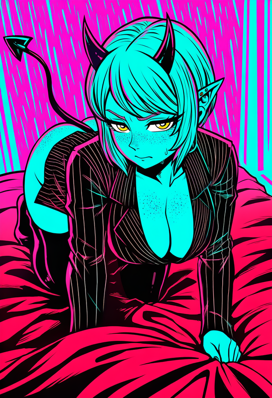 Devil and Assistant Scene