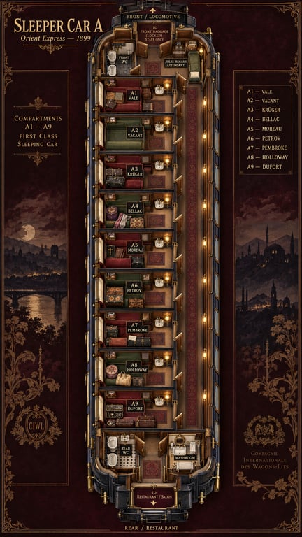 SLEEPER A — player reference map