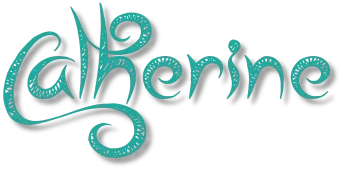 Catherine name banner · LuvBytes