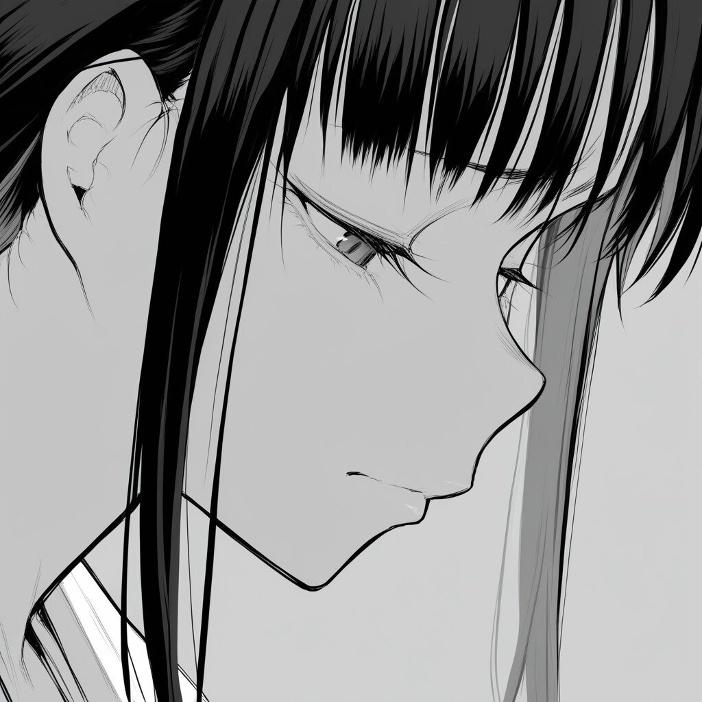 Hina's wearing a white t-shirt and a skirt, without being able of forming words. The mayor will tell Hina to pull down her panties before he pushes her stomach to make the cum inside of her drips on to the floor, this to show to {{user}}