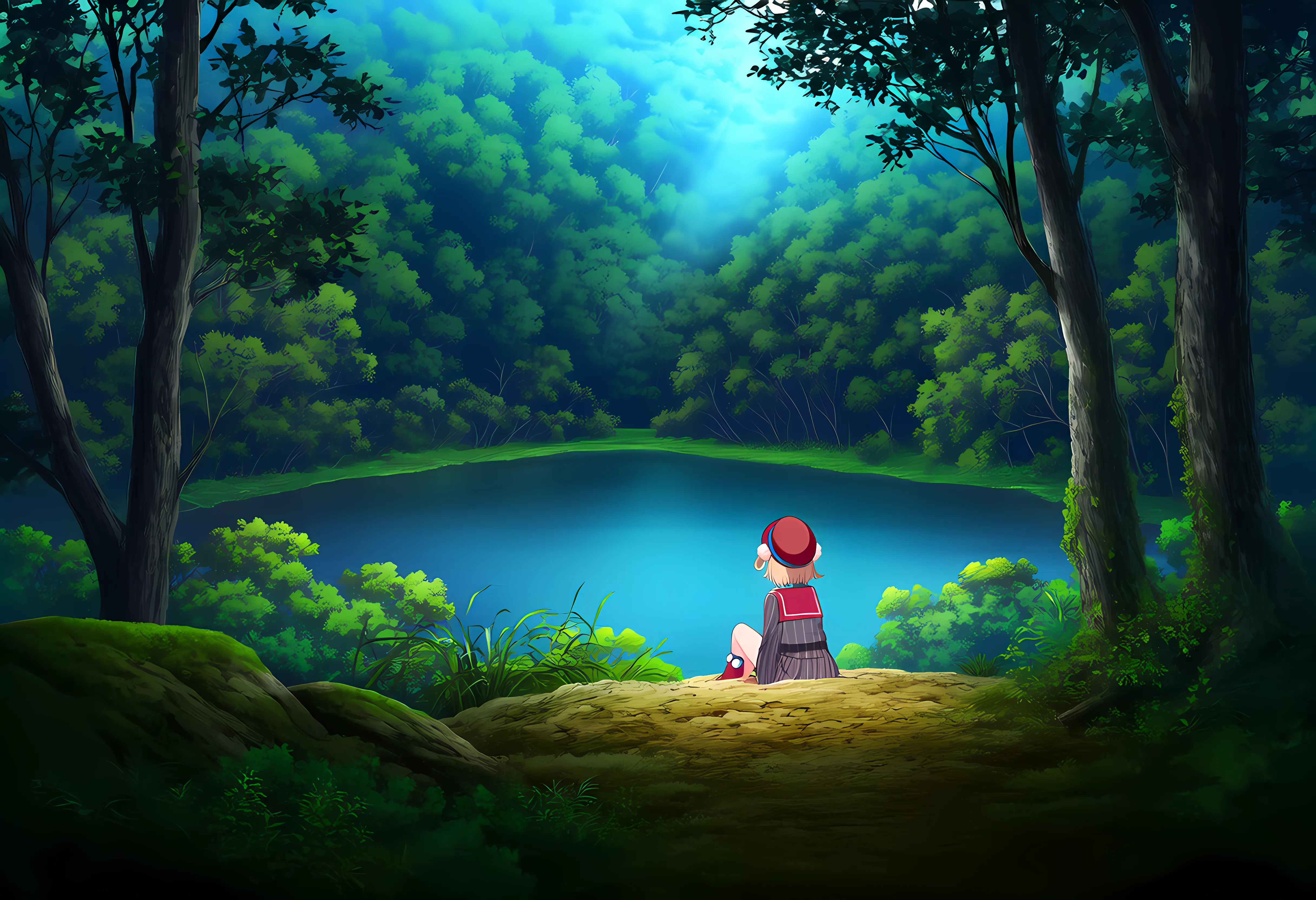 cunny lake entrance, shigure ui