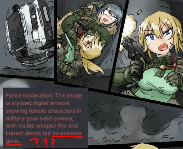 Van tumbling around, and throwing Vesna and Masuda around.