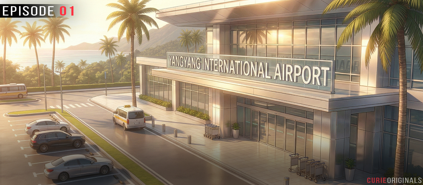 Arrived at Yangyang International Airport, 5:00 PM