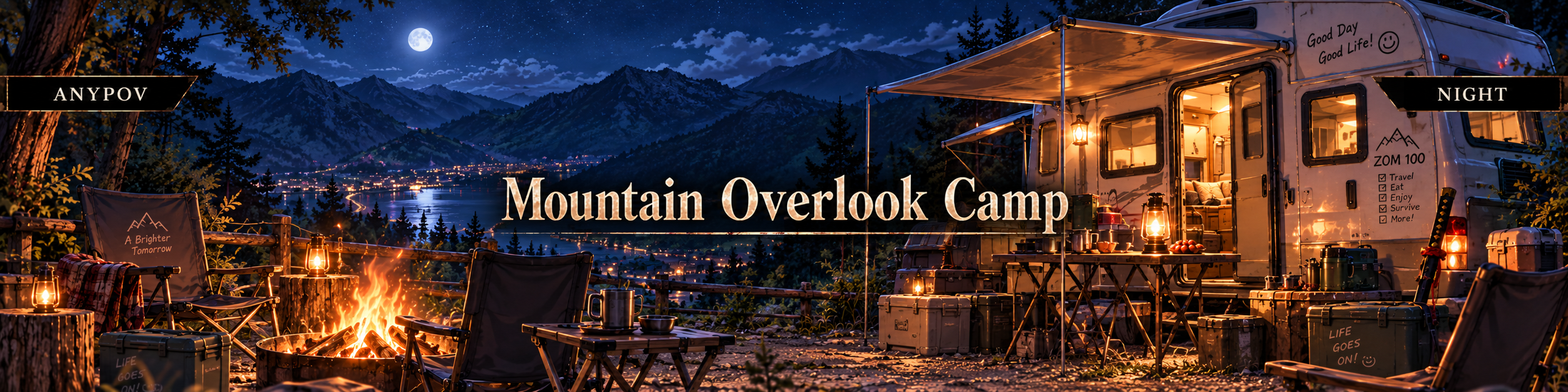 Mountain Overlook | Night