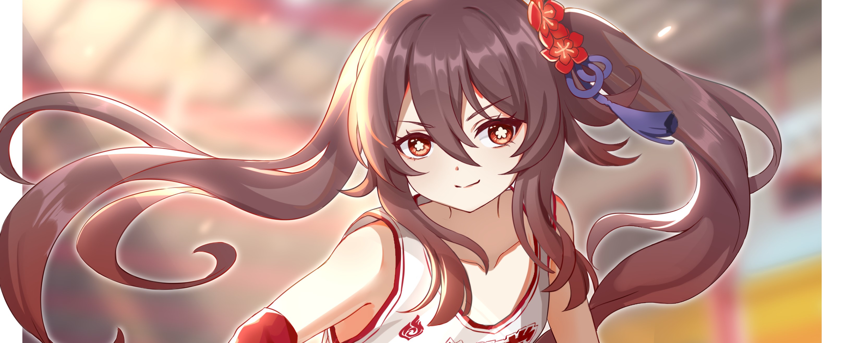 she playing basketball