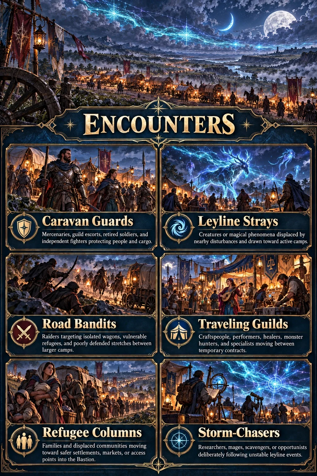 Pilgrim Roads encounters
