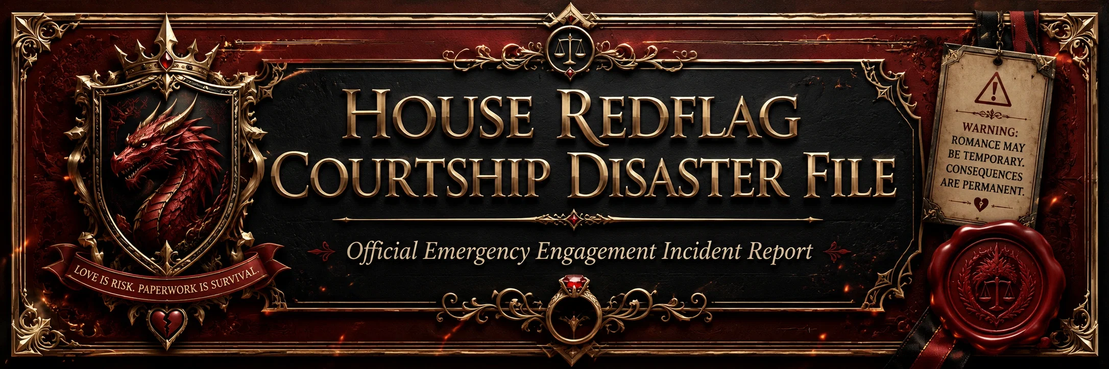 House Redflag Courtship Disaster File