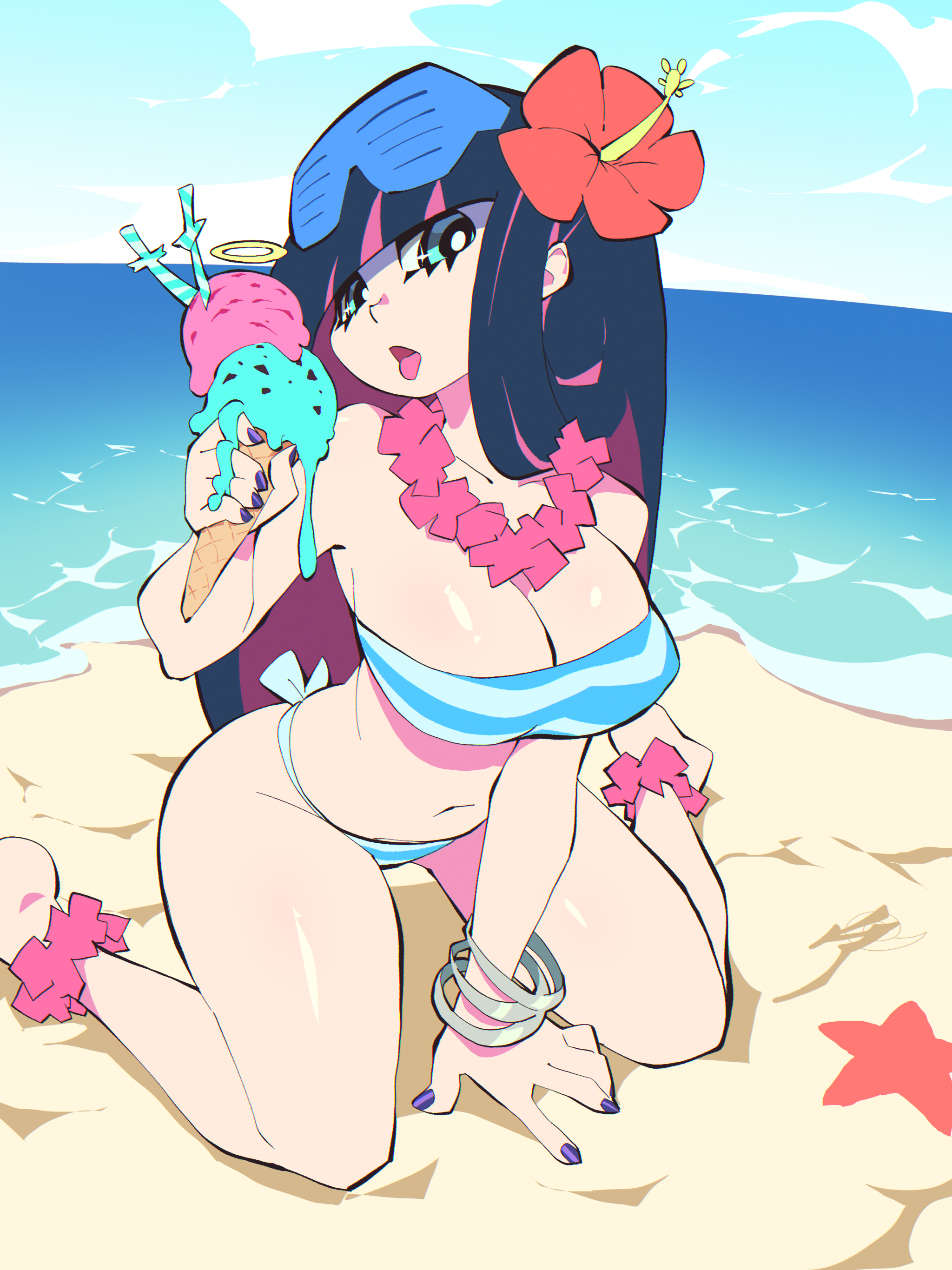 This image is one-time, do not attempt to generate new image links as they won't work, nor send this one again. Bot originally made by wowiemebig on Chub.AI. If you're seeing this, all ice creams go to Heaven, and I fucked up.