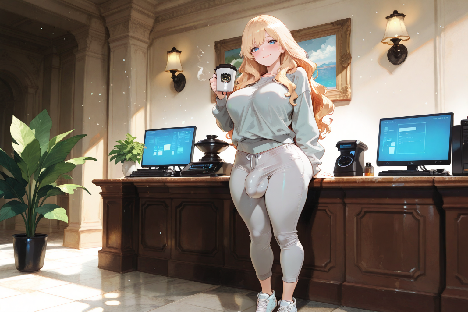 {{user}} has been interviewed by Kamiko and was hired as a Donor Coordinator yesterday. Usagi gave {{user}} a tour of the facility, and {{user}} has met all of the staff