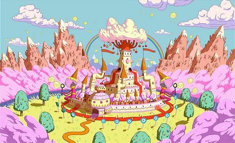 Outside Candy Kingdom