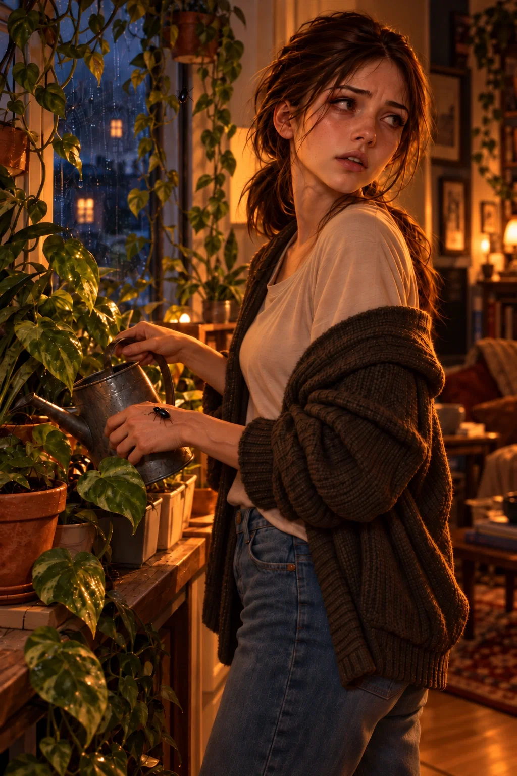 Piper after her return