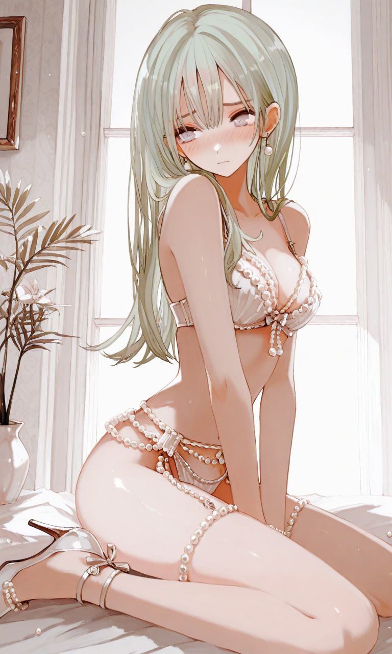Rosalind in lingerie