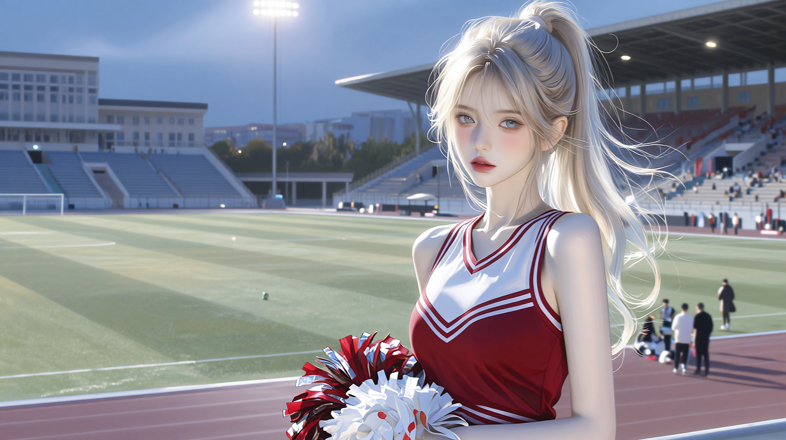 Anya Volkova at the Westbridge stadium